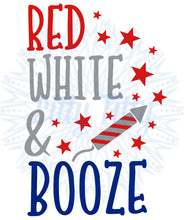 Load image into Gallery viewer, Red, White &amp; Booze
